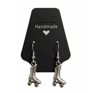 Earrings 🛼 Quad Skates Earrings - Silver tone metal skates - Shepherds Crook